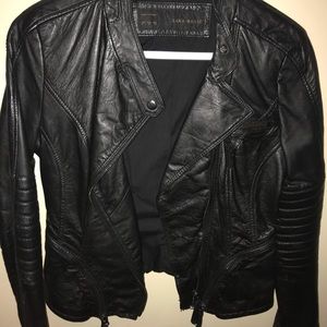 Zara Black Moto Jacket!